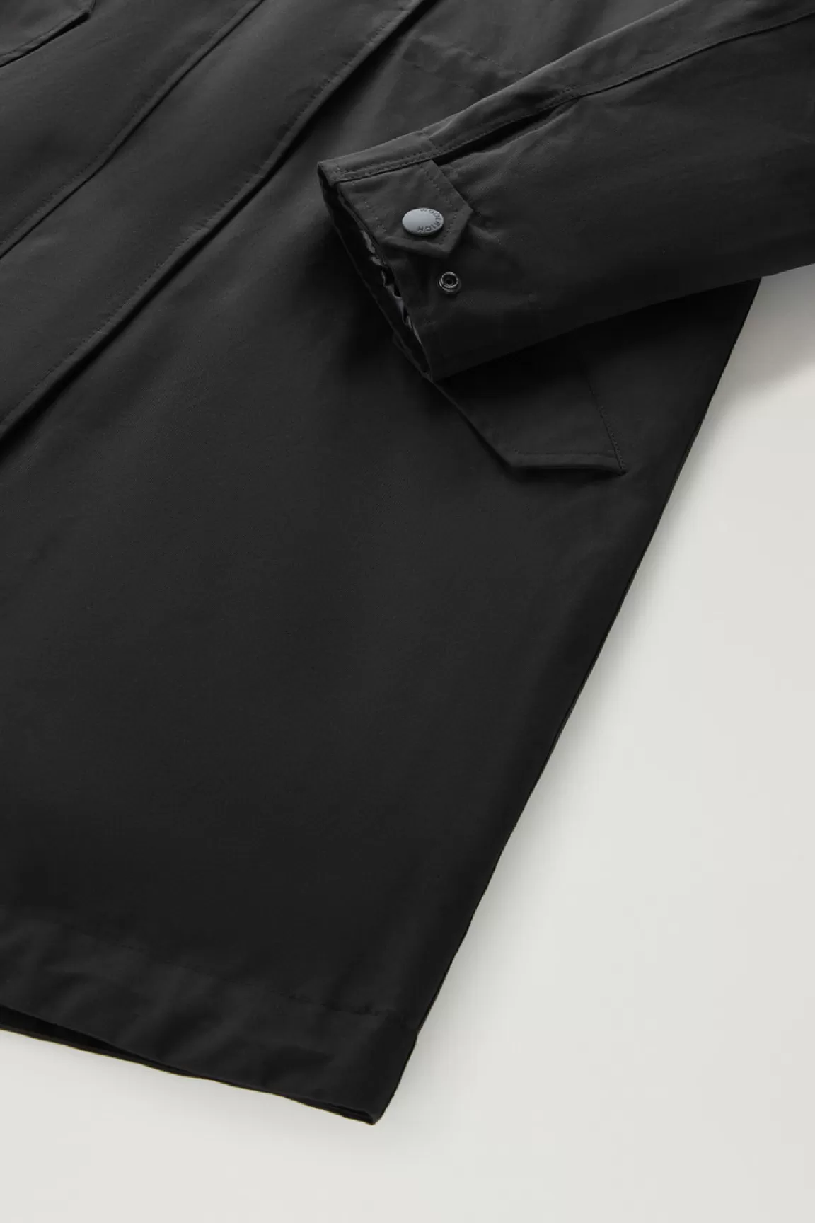 Donna Woolrich Parka>Military Parka 3 In 1 In Ramar Cloth Con Giacca Trapuntata Removibile